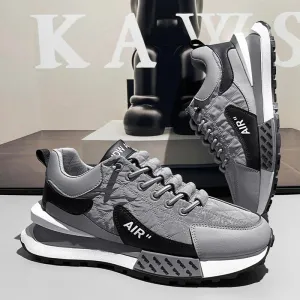 2023 New Men's Casual Sports Shoes Sulfide Shoes Men's Walking Anti slip Thick Sole Sports Shoes Flat Soles Versatile Men Shoes