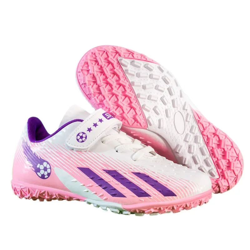 Anti-Slip Kids' Soccer Shoes, TF Studs, Ages 6-12