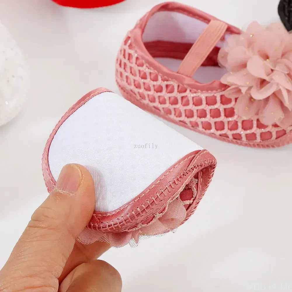 Baby Girl Shoes Soft Sole Crib Pre-Walker