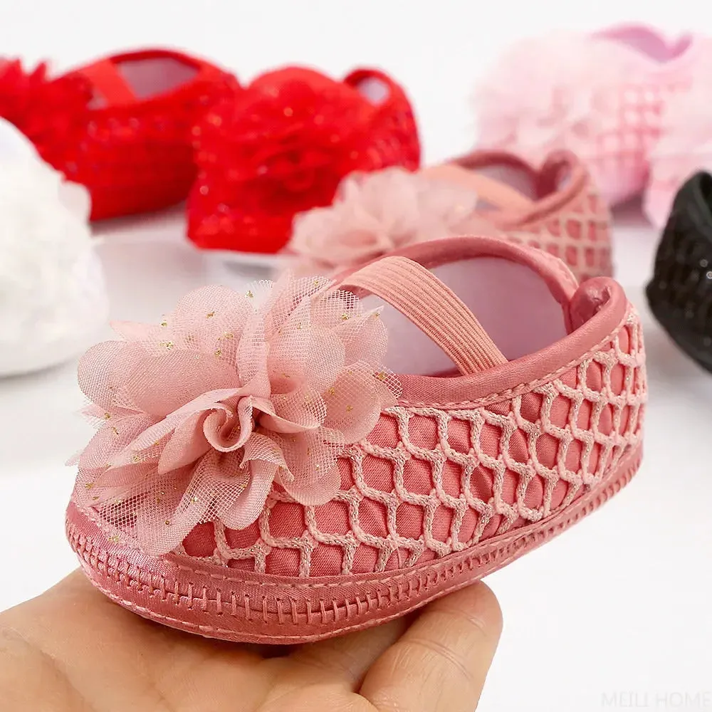 Baby Girl Shoes Soft Sole Crib Pre-Walker