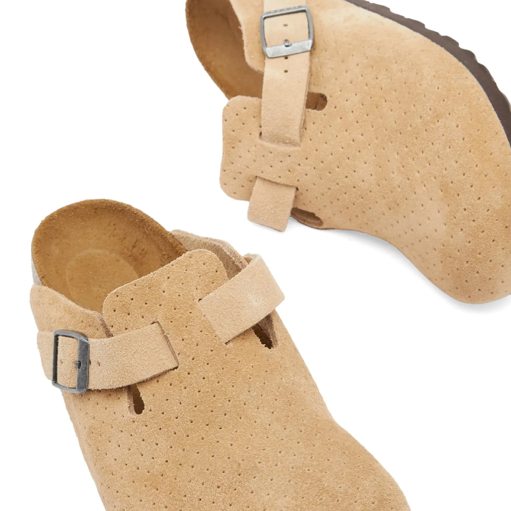 Birkenstock Boston Dots Clogs, Beige