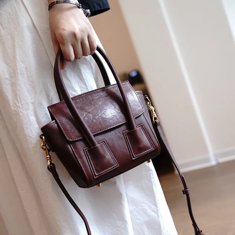 Black Womens Small Handbag Womens Shoulder Handbag Small Brown Onthego Purse for Ladies