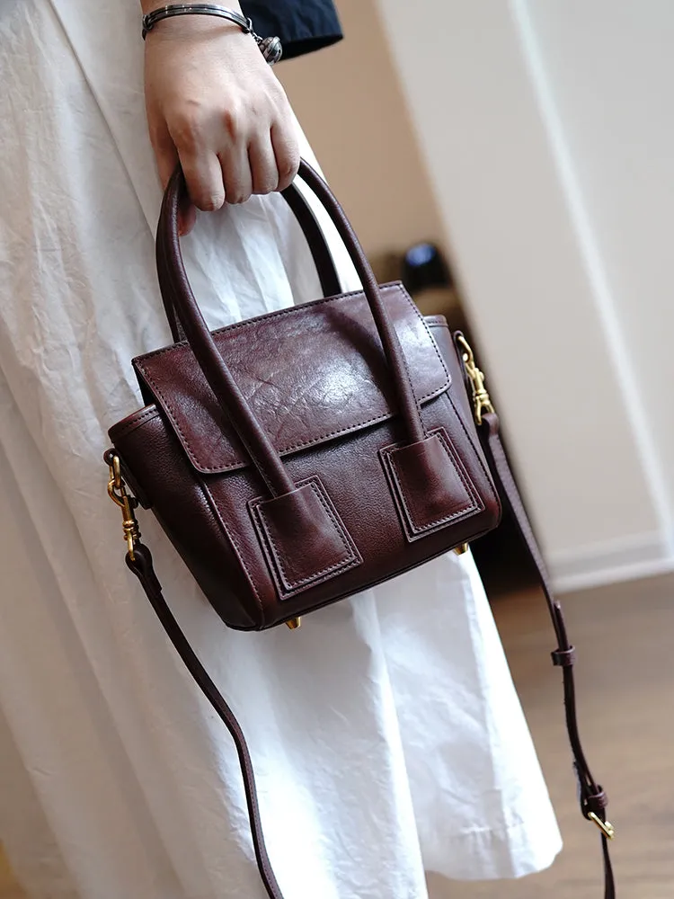 Black Womens Small Handbag Womens Shoulder Handbag Small Brown Onthego Purse for Ladies