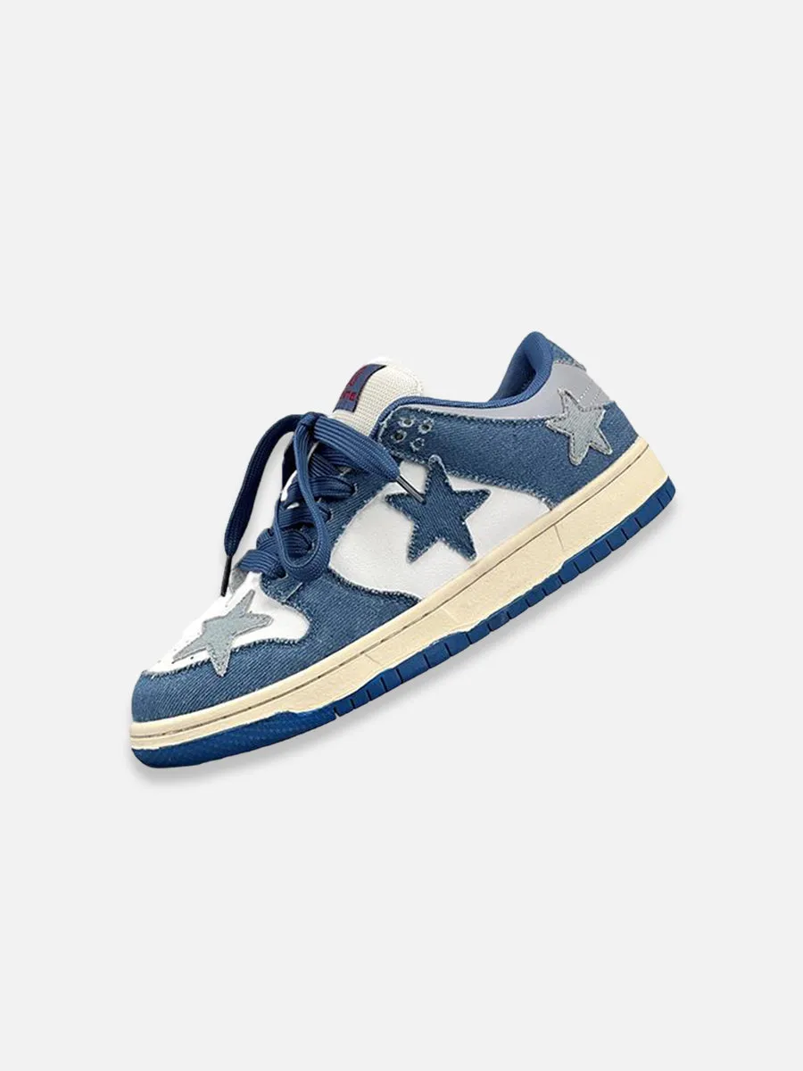 Blue Shoes With Stars