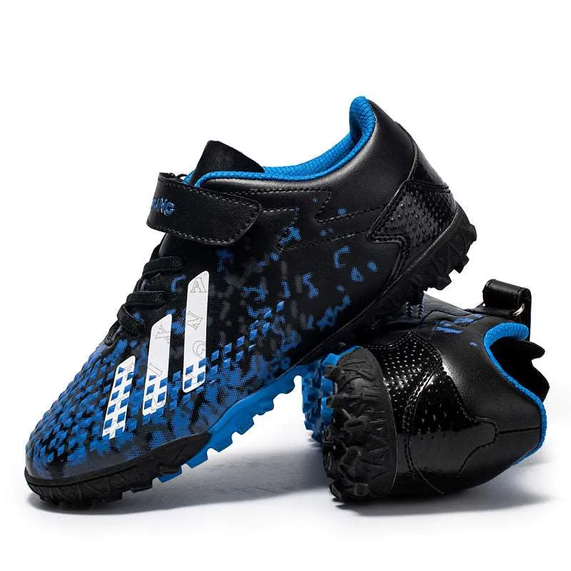 Boys' Soccer Shoes, Magic Tape, Turf Training Shoes, Outdoor Sports