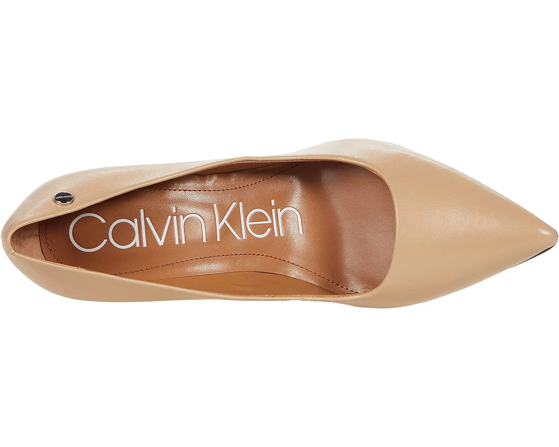 Brady Calvin Klein Heels, Light Natural