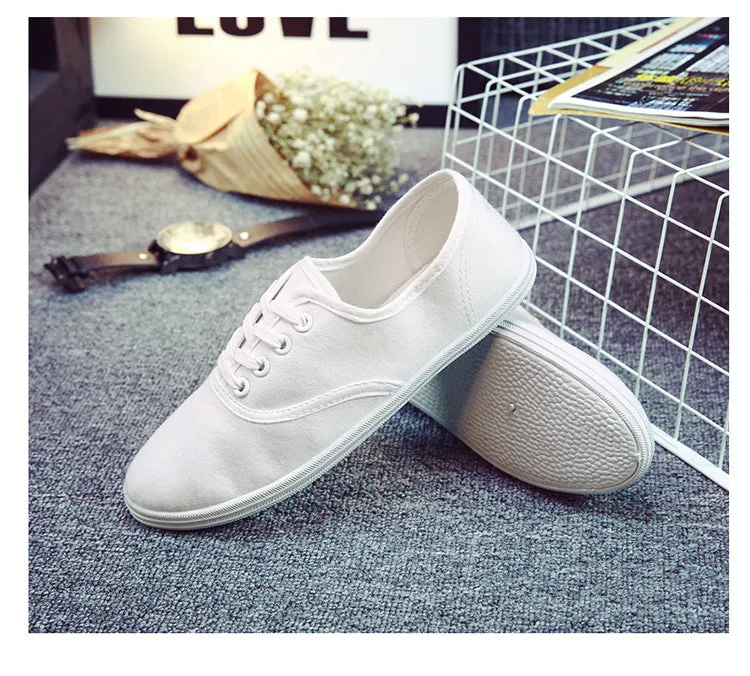 Breathable Women Canvas Shoes