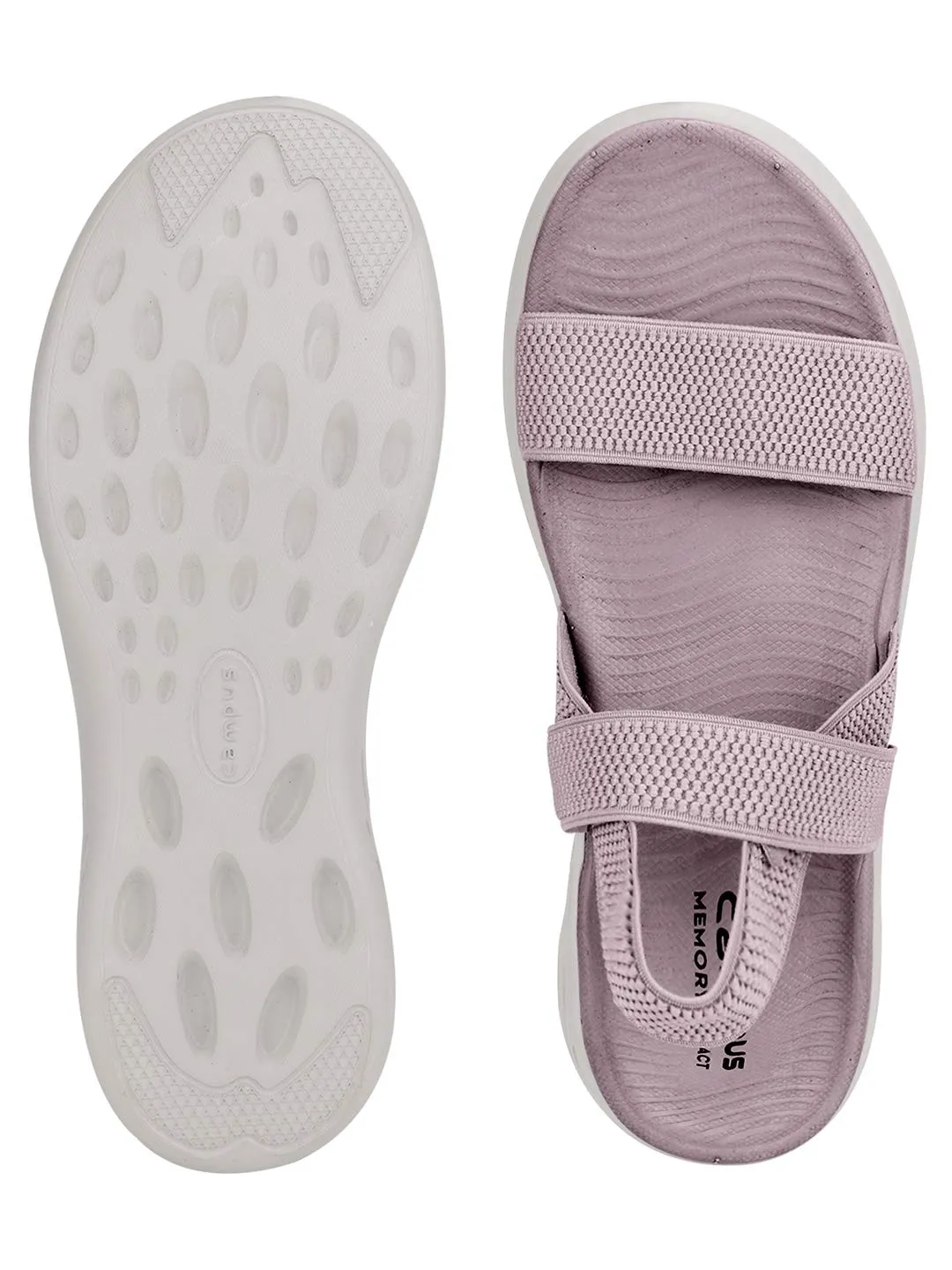 Campus Women's Sd-062 Mauve-OFFWHT Outdoor Sandals -7 UK/India