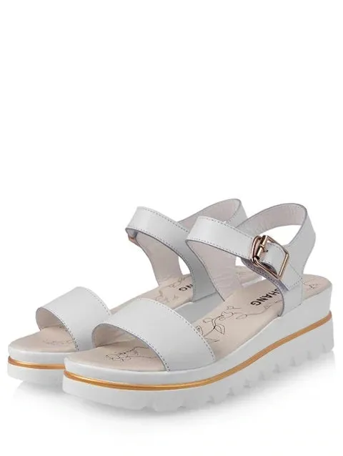 Charming Breathable Platform Sandals