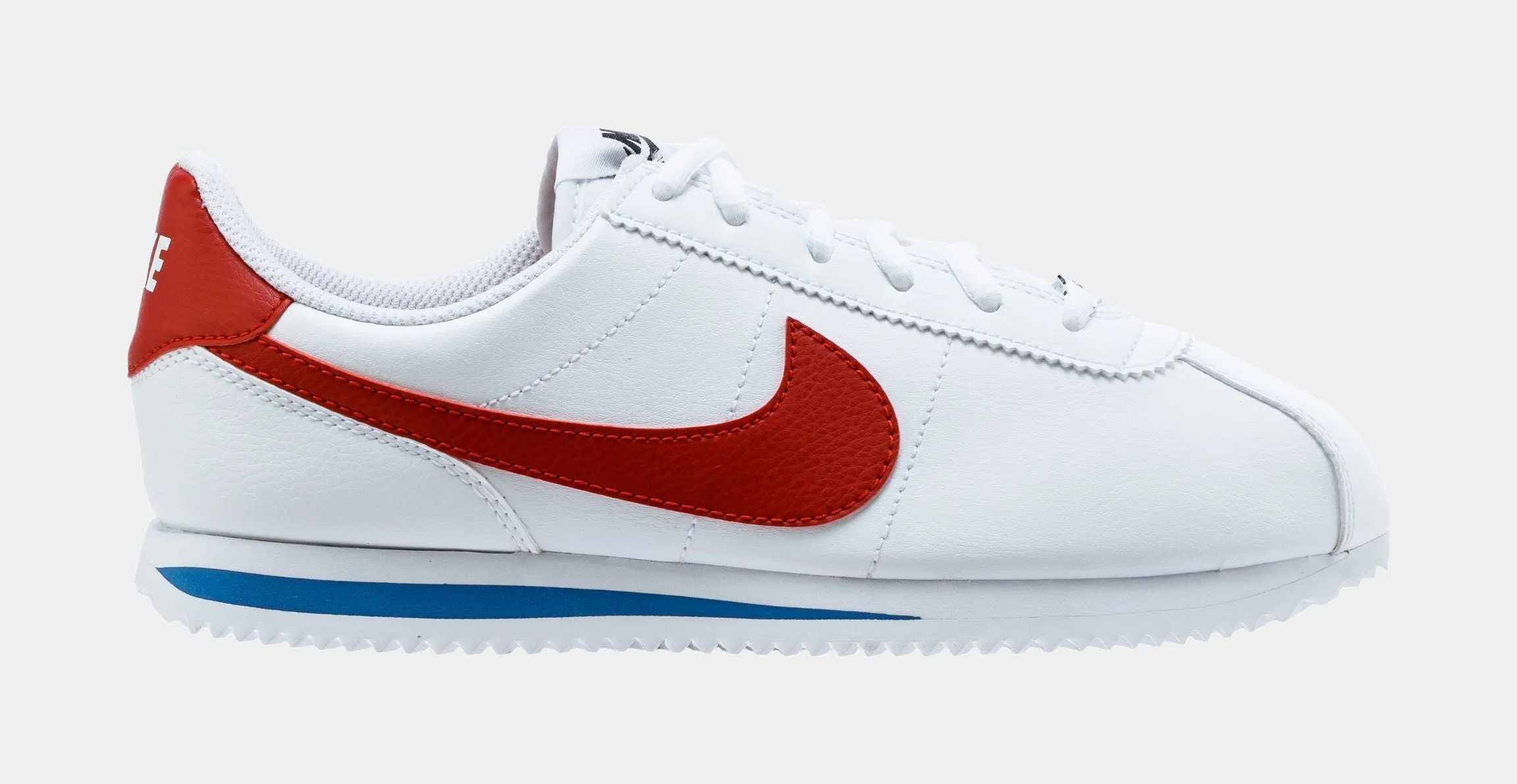 Cortez SL Grade School Lifestyle Shoe (White/Red)