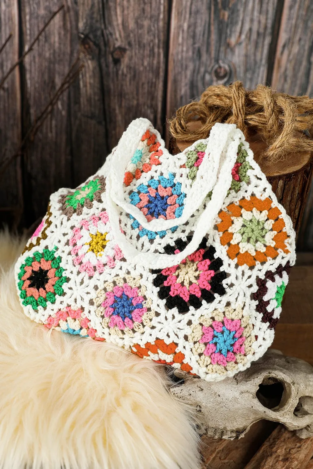 Crochet Retro Hollowed Handbag