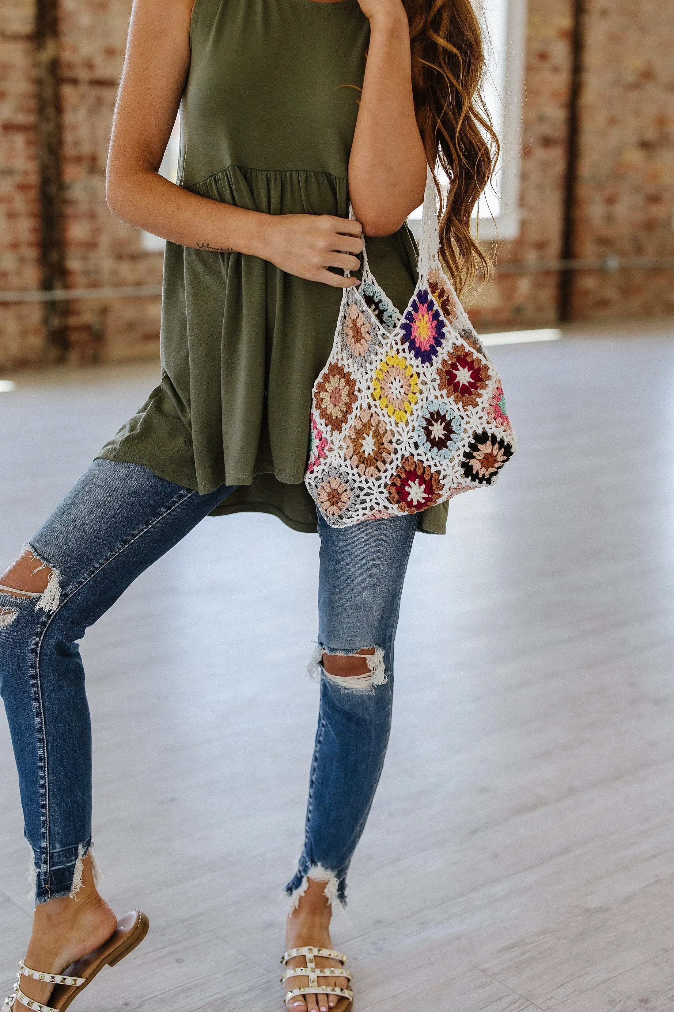 Crochet Retro Hollowed Handbag