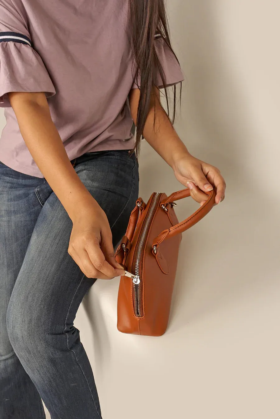 Everly Vegan Leather Handbag