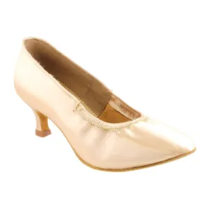 Girls' Standard Dance Shoes, Grand Prix, Light Tan