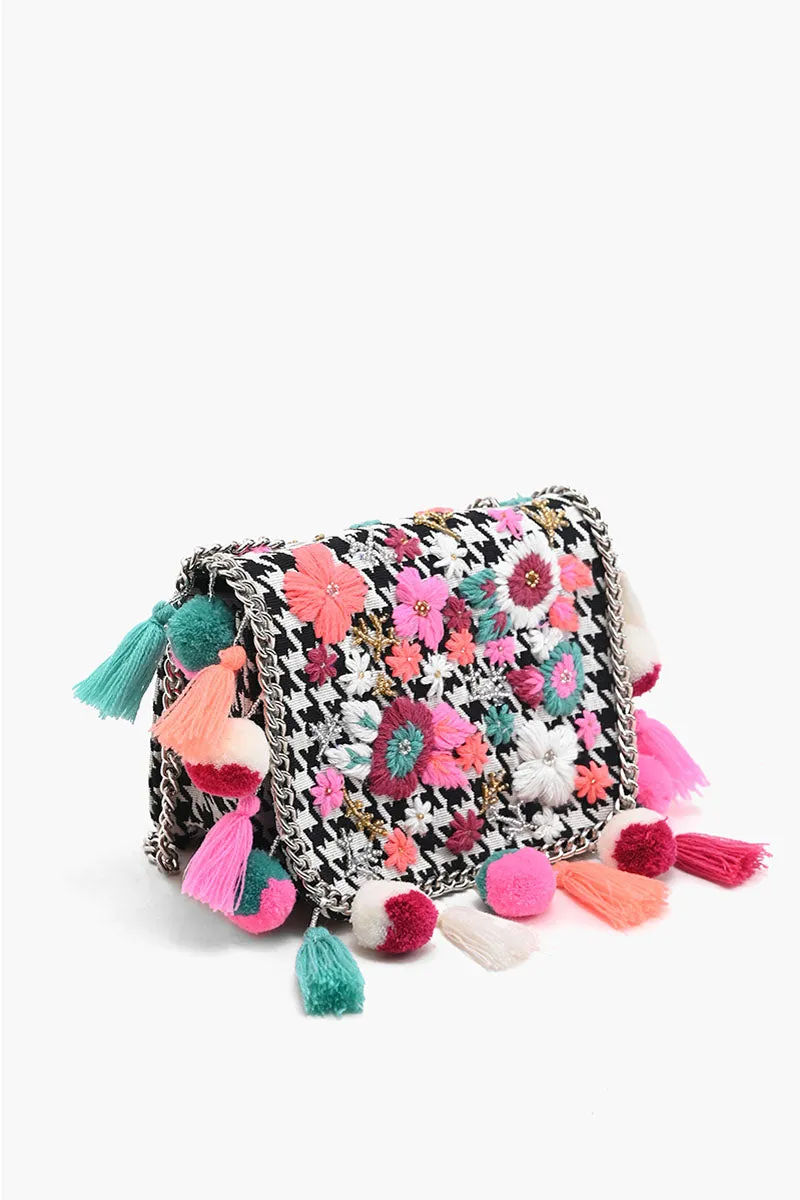 Happy Pop Floral Handbag