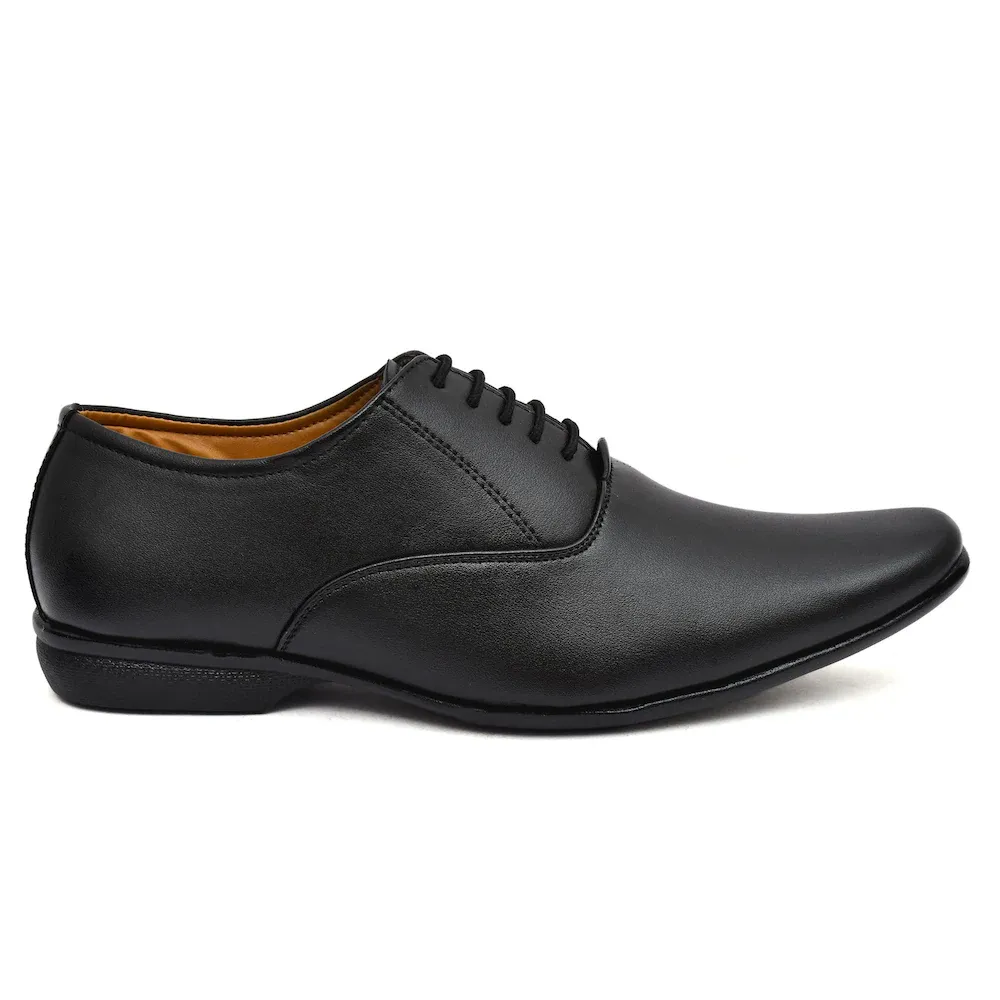 Latest Men's Faux Leather Formal Shoes - Longi