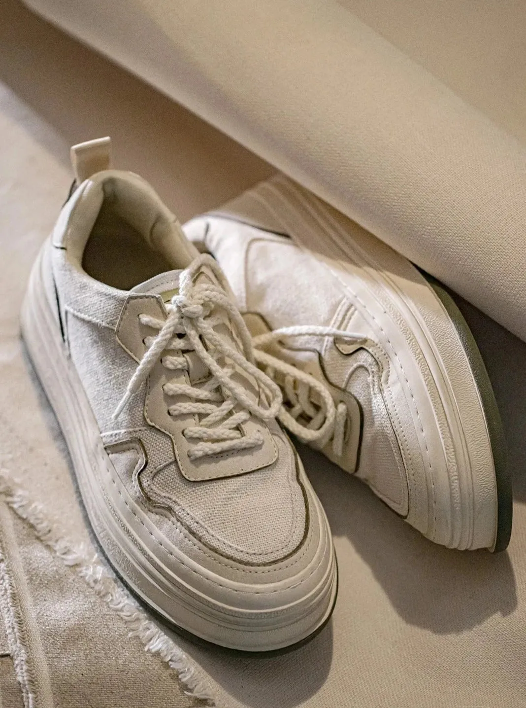 MADEN Retro Light Linen Sneakers