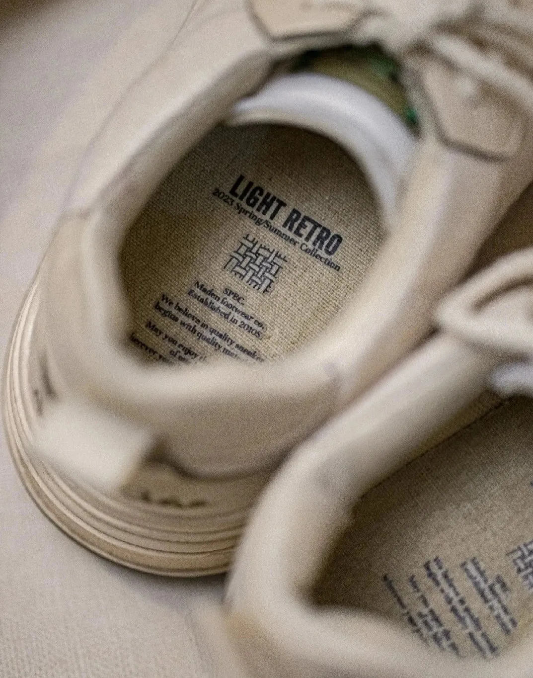 MADEN Retro Light Linen Sneakers