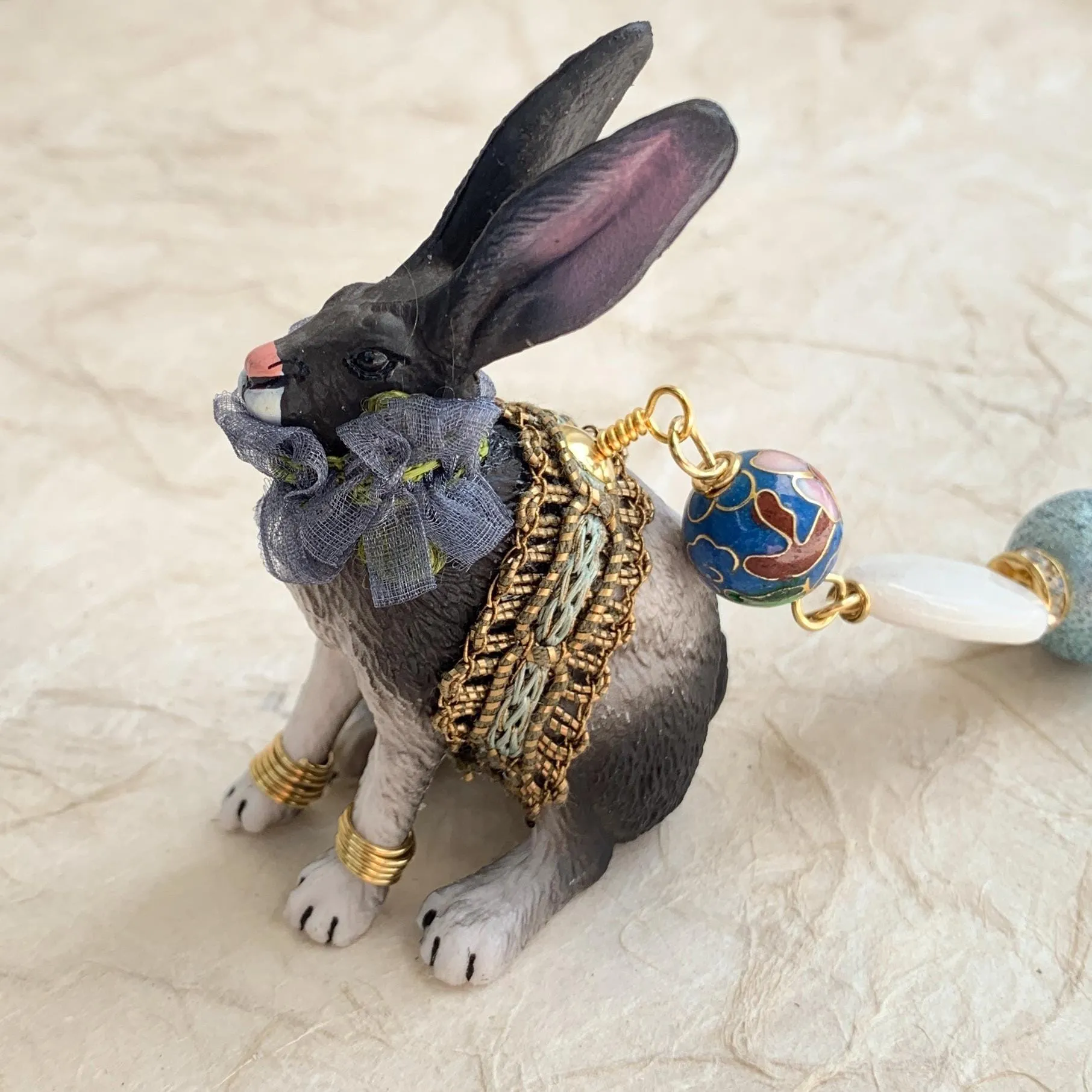 Maxwell Bunny Bag Charm