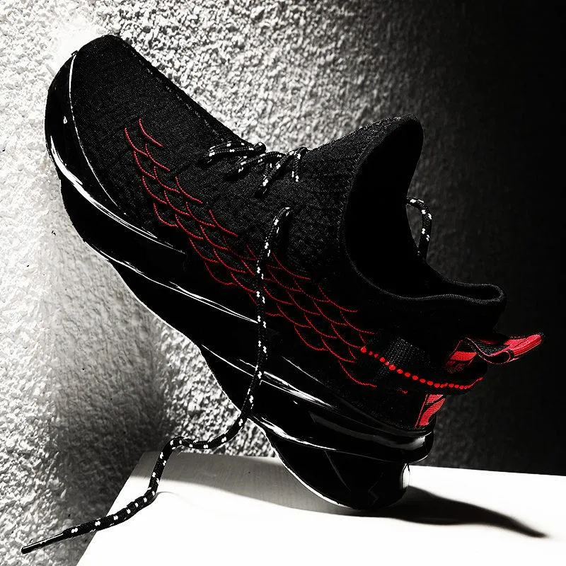 Men Breathable Blade Lace-up Breathable Blade Shoes