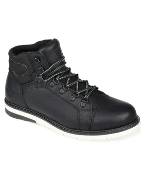 Men's atlas cap toe Territory ankle boots, black