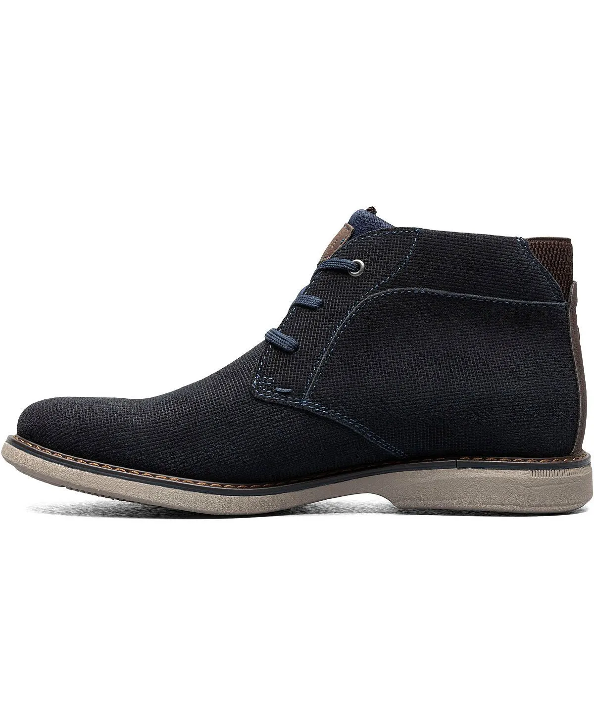 Men's chukka boots otto plain toe Nunn Bush, blue