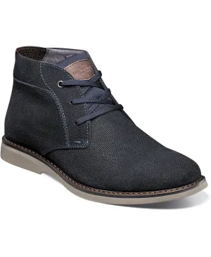 Men's chukka boots otto plain toe Nunn Bush, blue