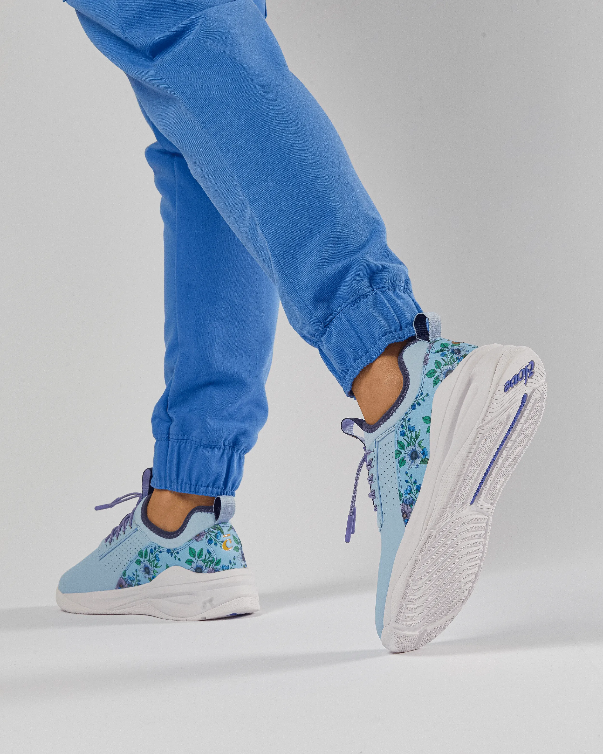 Men's Classic - Light Blue Floral