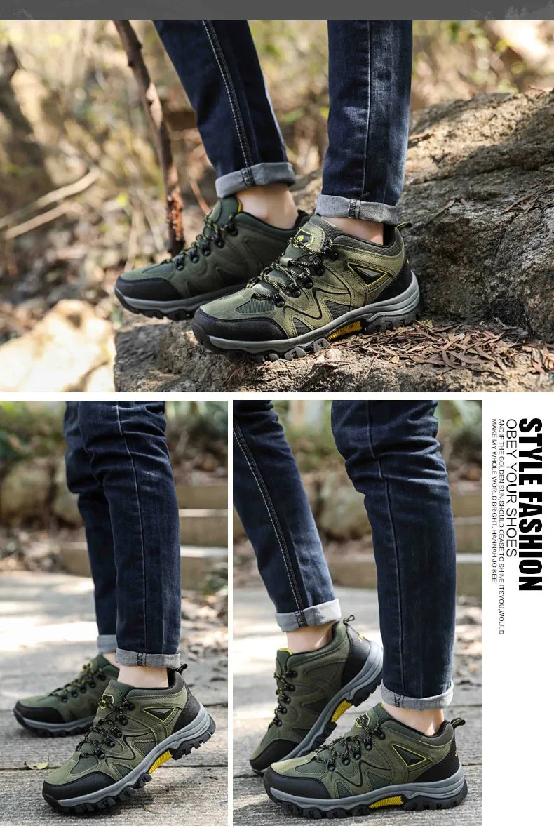 Mesh Breathable Travel Hiking Shoes