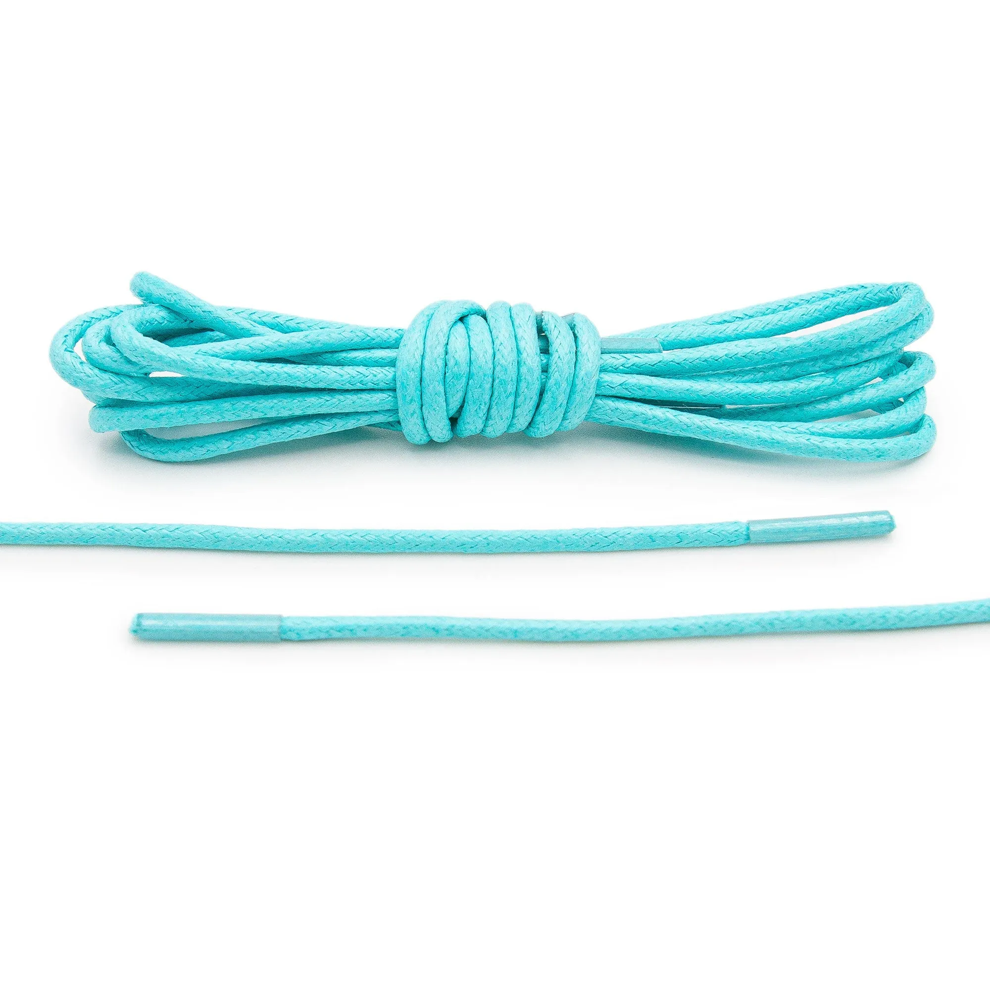 Mint Waxed Dress Shoelaces