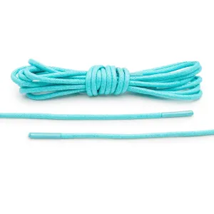 Mint Waxed Dress Shoelaces