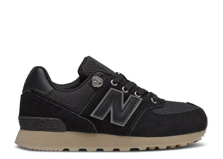 New Balance 574 OUTDOOR ACTIVIST BIG KID 'BLACK' sneakers, black