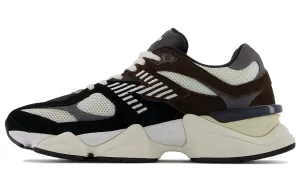 New Balance 9060 sneakers, black/dark brown