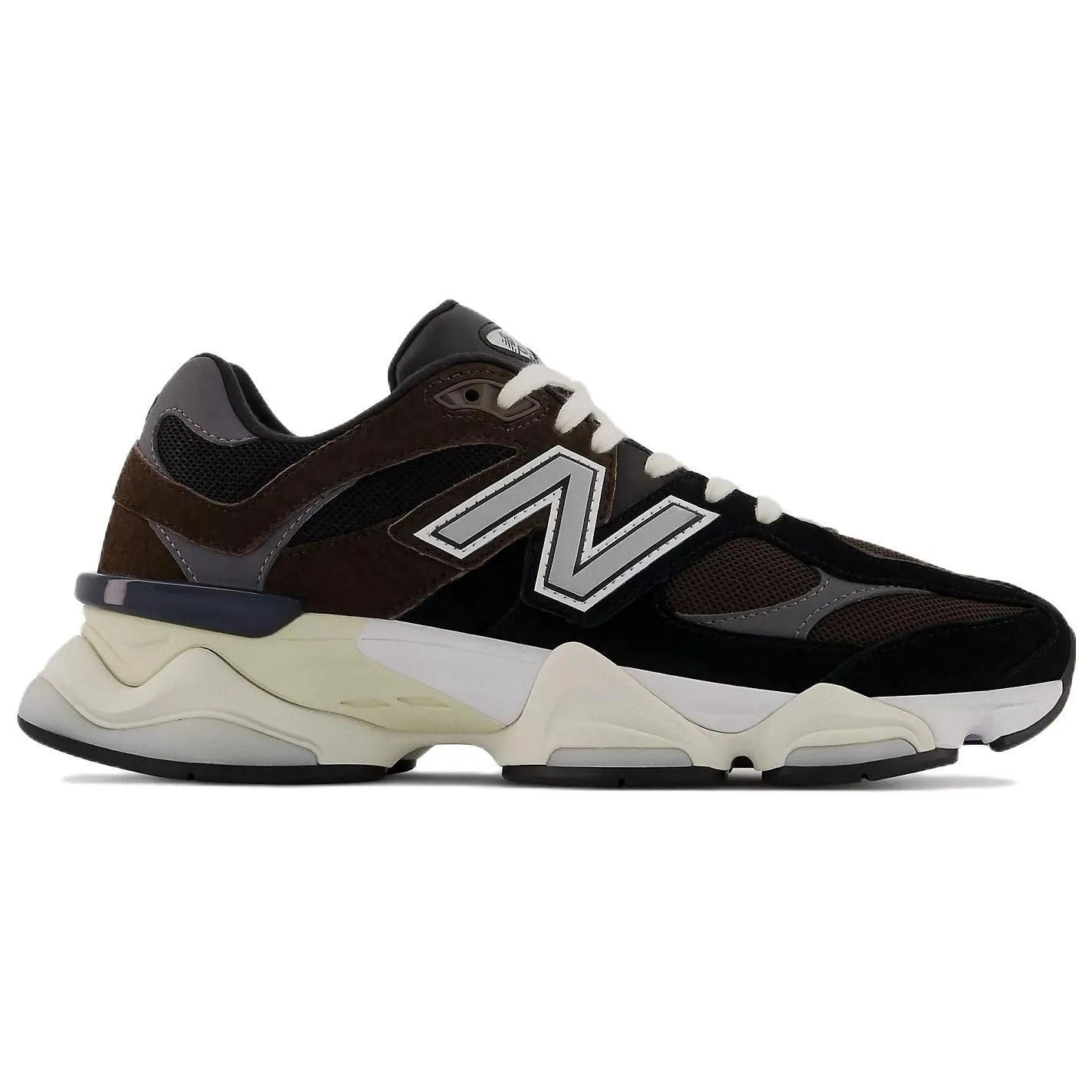 New Balance 9060 sneakers, black/dark brown