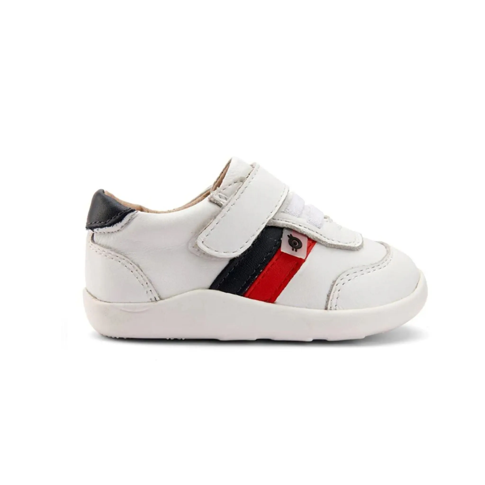 Play Ground Shoes - Snow / Navy / Bright Red