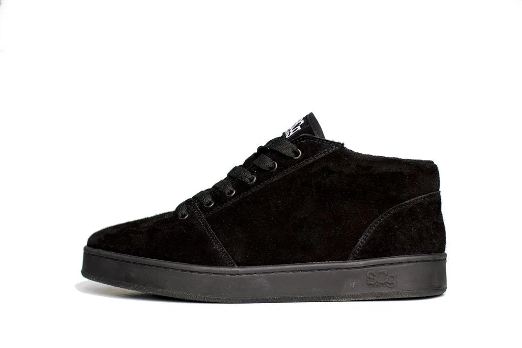 SCg Shoes Mid Suede - Black/Black