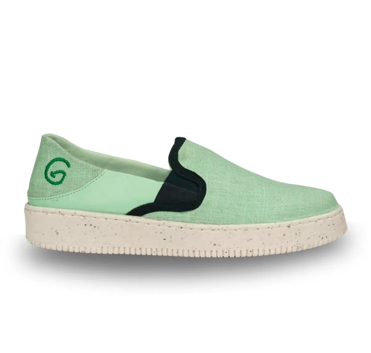 Seafoam Swirl Women's Slip-On Shoes