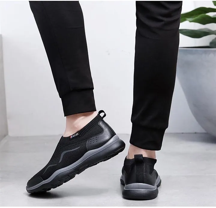 Spring & summer comfortable breathable flying mesh men's shoes fashion versatile casual shoes