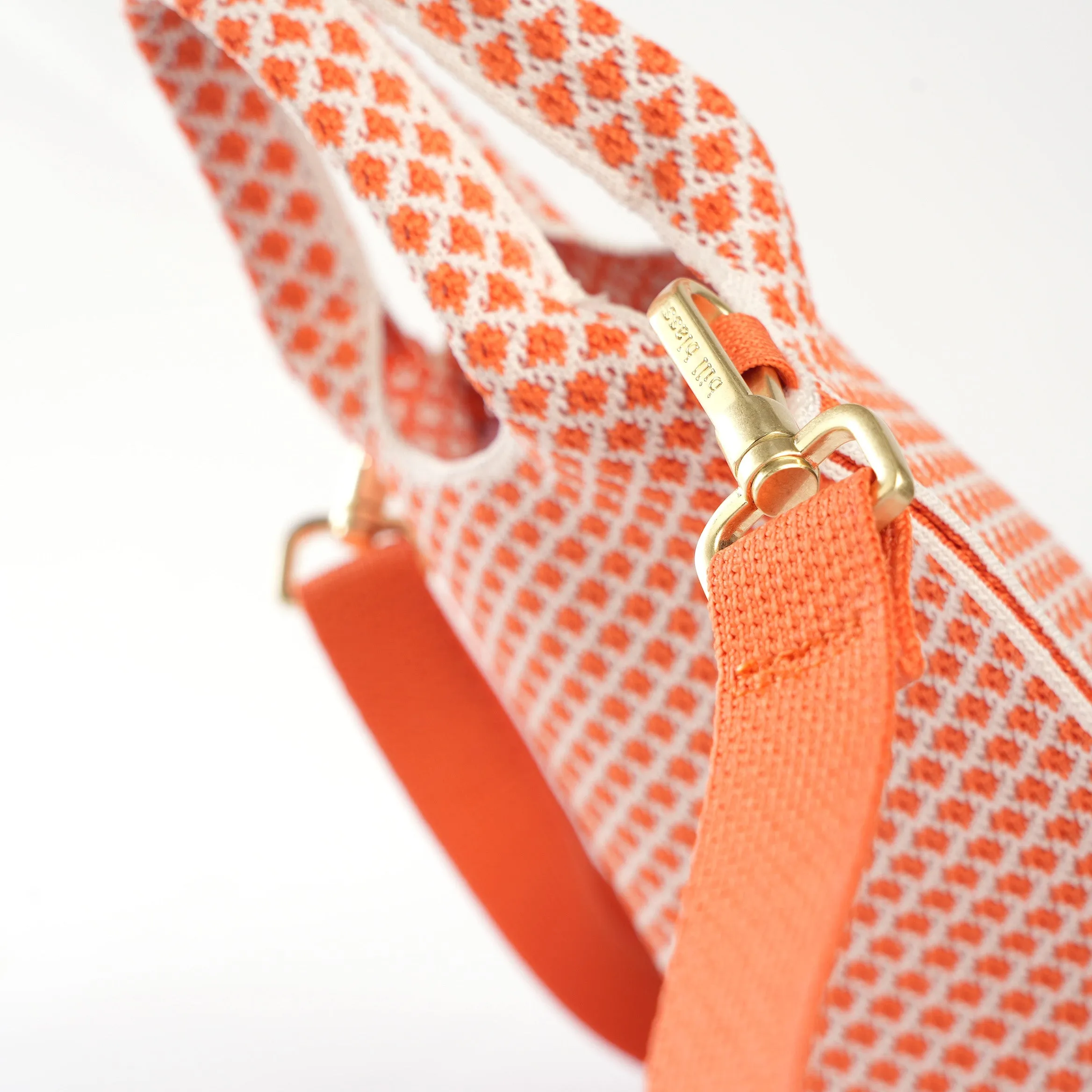 Sutton City Tote - Orange Diamond - Mini