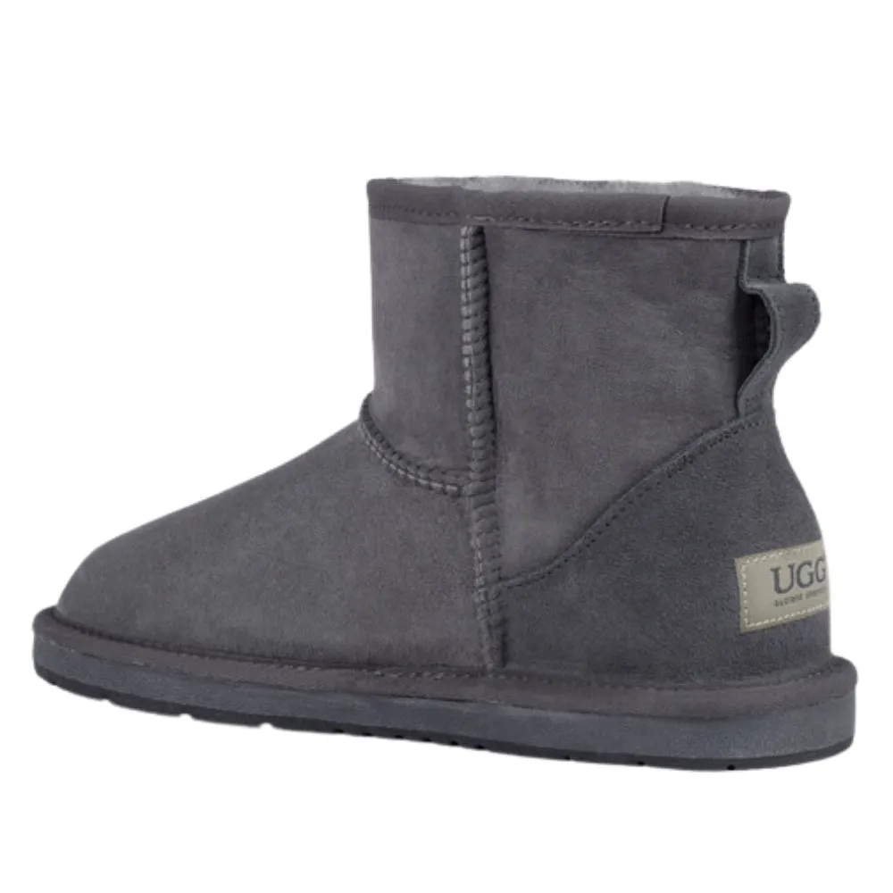 Unisex Classic UGG Mini Boots Water Resistant - Grey