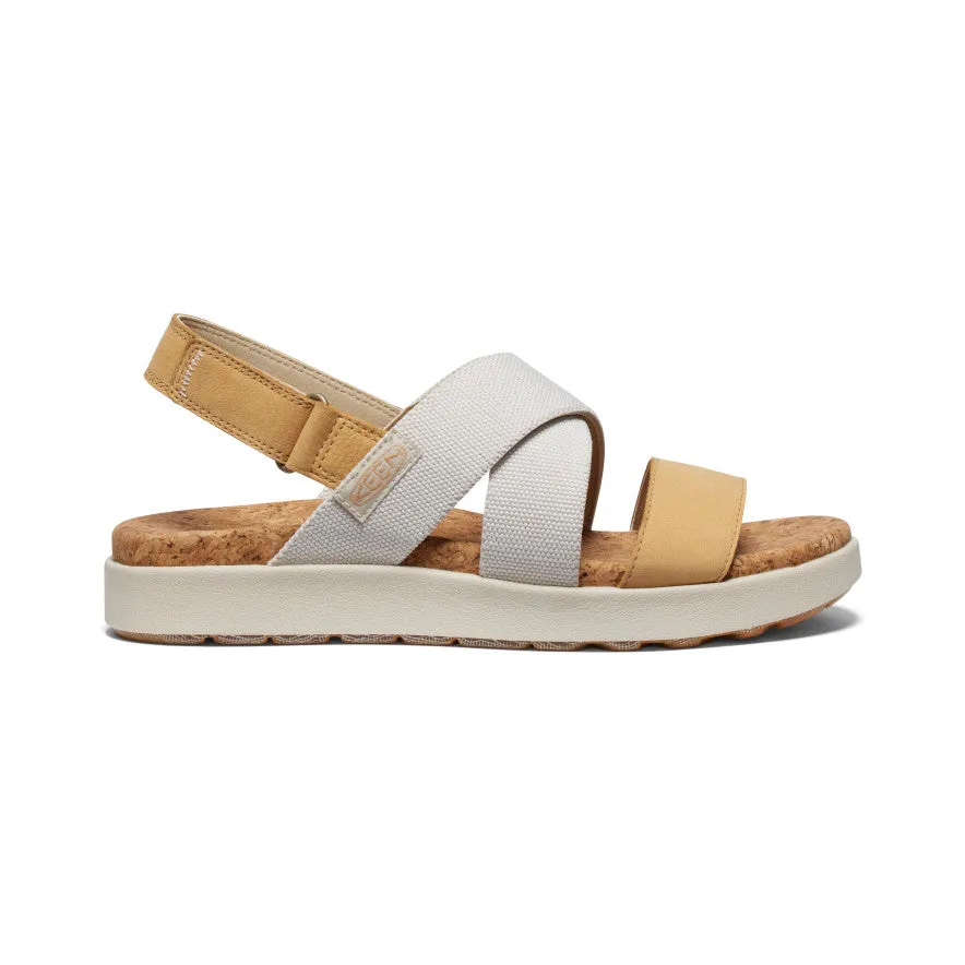 Women's Elle Criss Cross Sandal  |  Birch/Curry