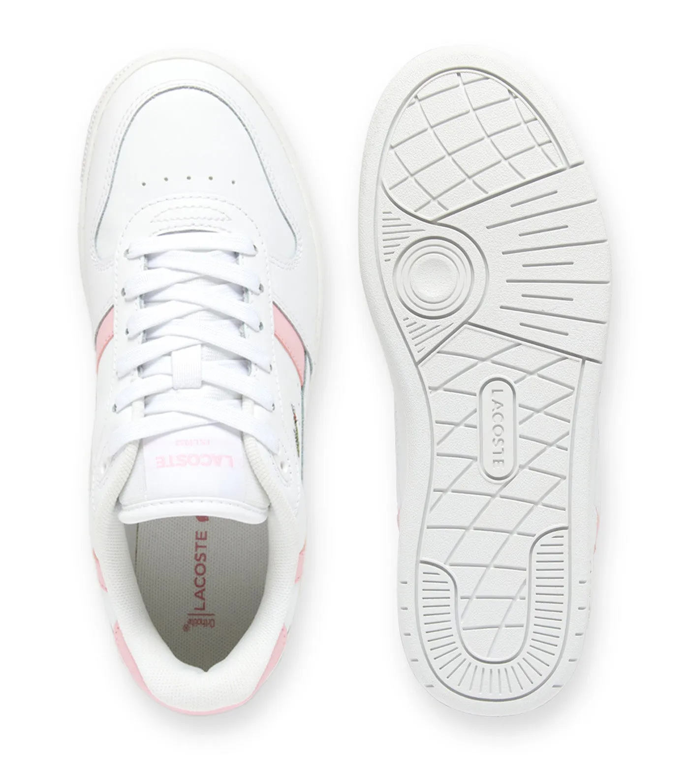 Women's T-Clip Set Trainers White/Light Pink